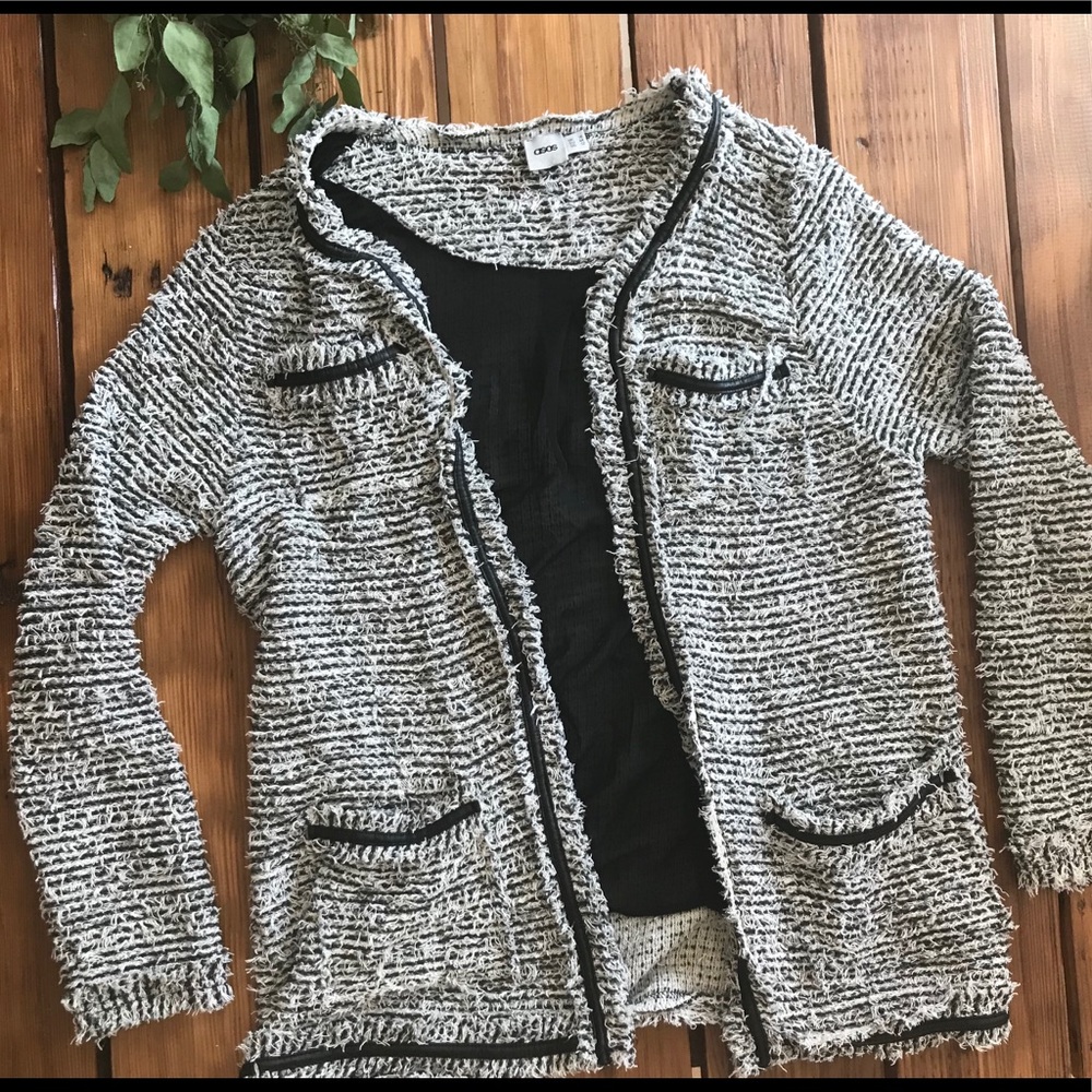 ASOS black and white jacket